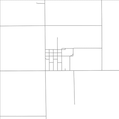 ROAD MAP OF TWO BUTTES, COLORADO BY MAPBAKES