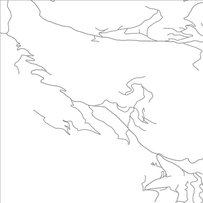 ROAD MAP OF UPPER WITTER GULCH, COLORADO BY MAPBAKES