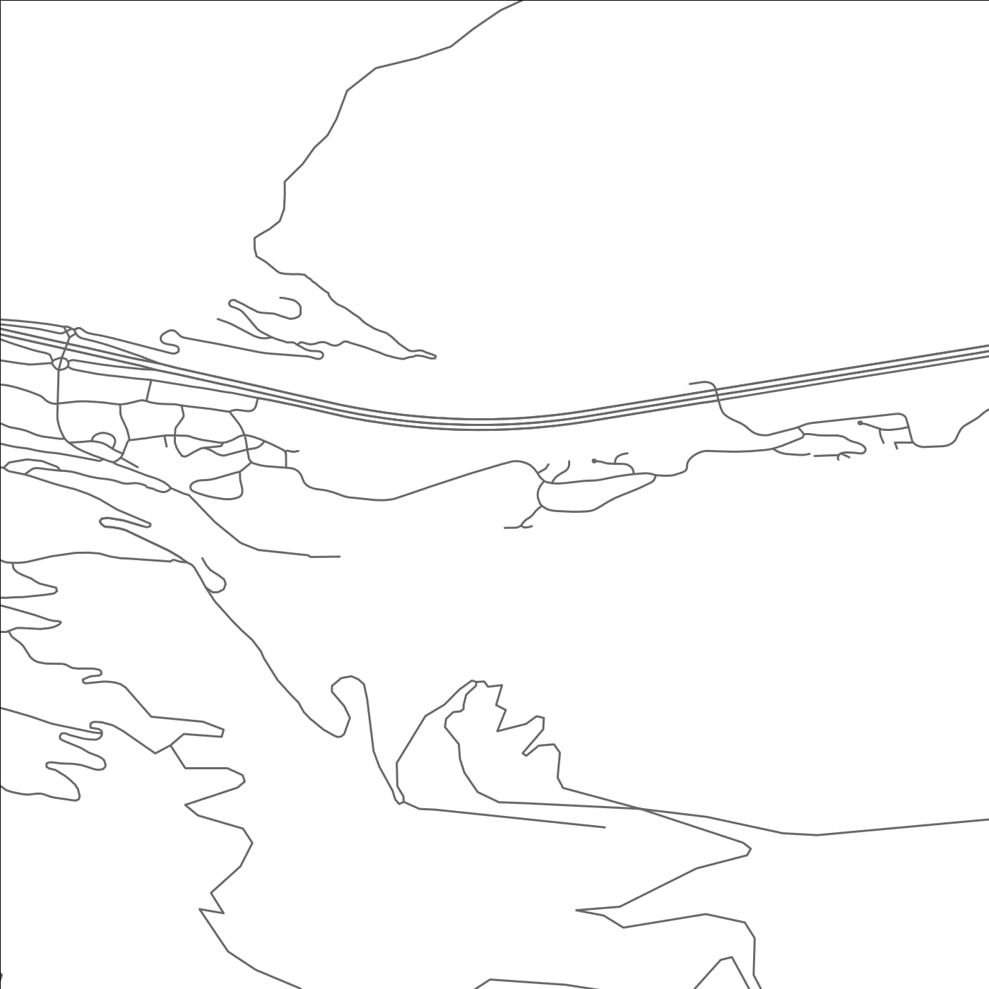 ROAD MAP OF VAIL, COLORADO BY MAPBAKES