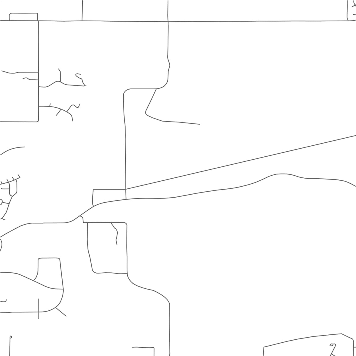 ROAD MAP OF VALMONT, COLORADO BY MAPBAKES
