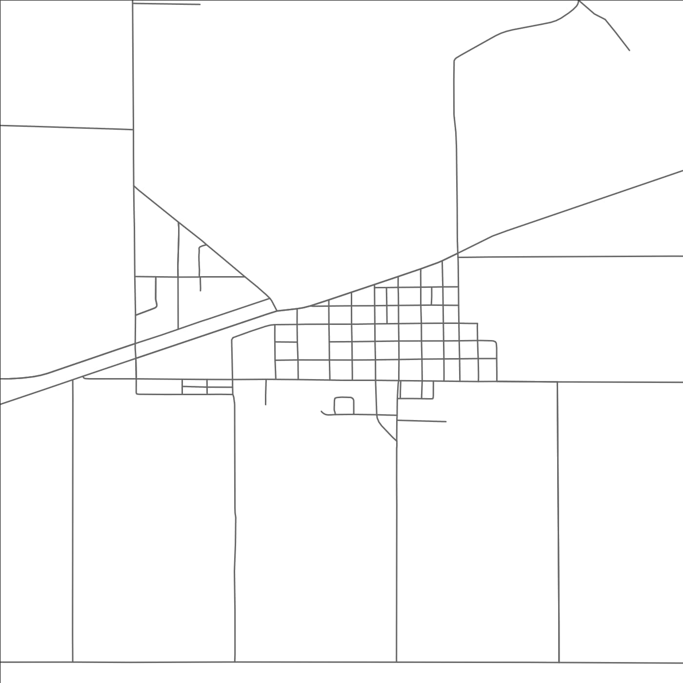 ROAD MAP OF WALSH, COLORADO BY MAPBAKES