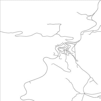 ROAD MAP OF WARD, COLORADO BY MAPBAKES