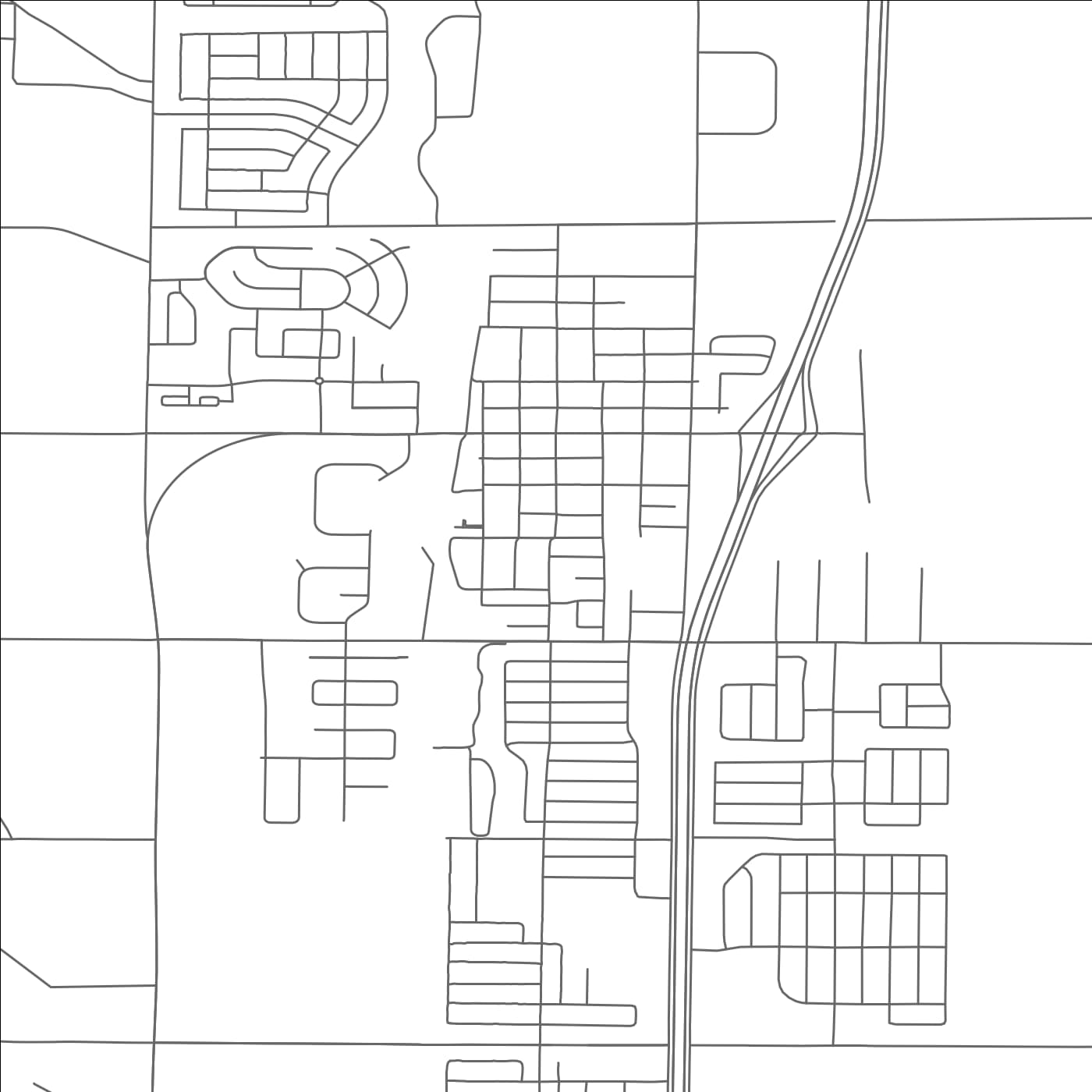 ROAD MAP OF WELLINGTON, COLORADO BY MAPBAKES