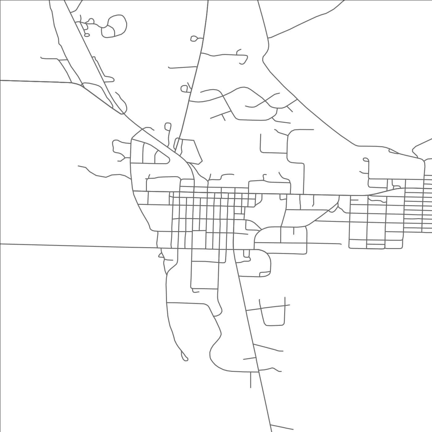 ROAD MAP OF WILLISTON, SOUTH CAROLINA BY MAPBAKES