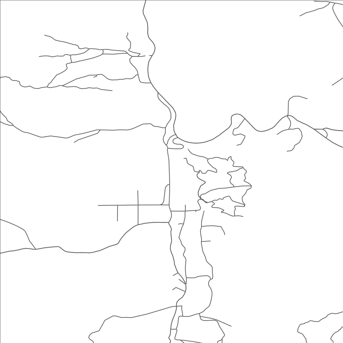 ROAD MAP OF WESTCREEK, COLORADO BY MAPBAKES