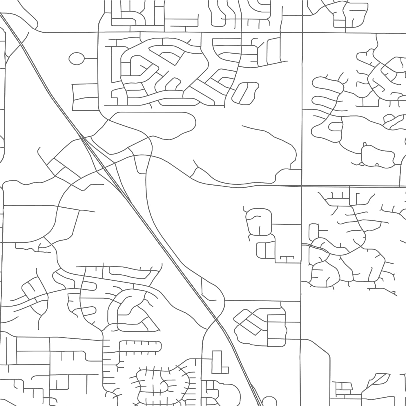 ROAD MAP OF WESTMINSTER, COLORADO BY MAPBAKES