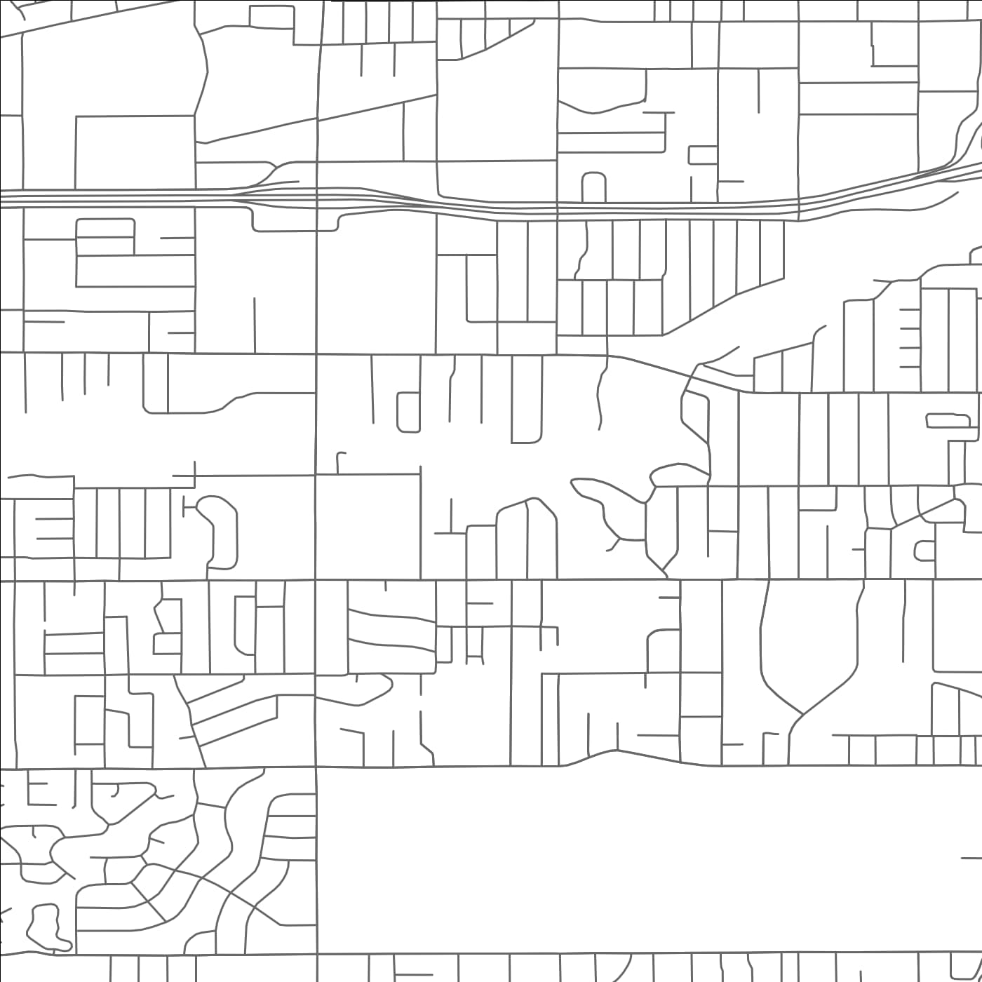 ROAD MAP OF WHEAT RIDGE, COLORADO BY MAPBAKES