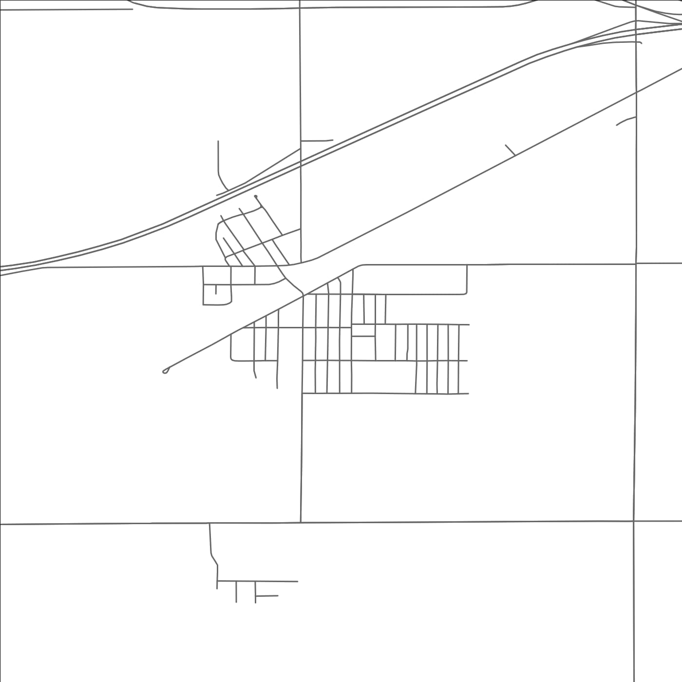 ROAD MAP OF WIGGINS, COLORADO BY MAPBAKES