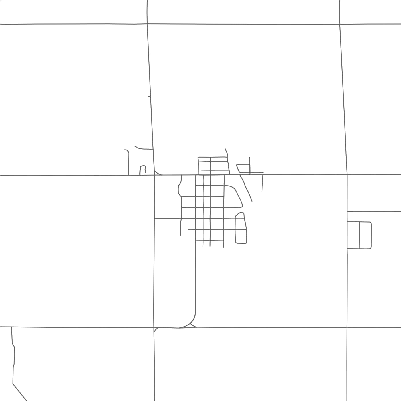 ROAD MAP OF WILEY, COLORADO BY MAPBAKES