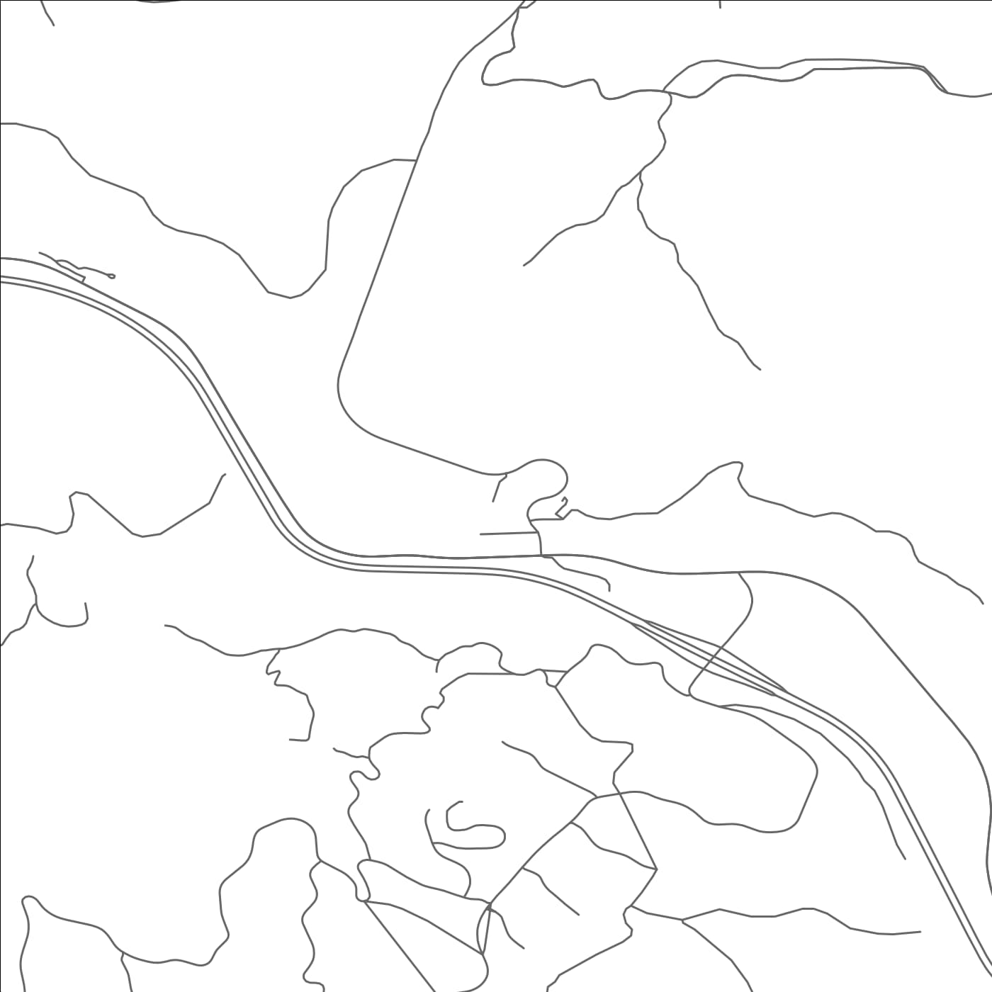 ROAD MAP OF YORK, SOUTH CAROLINA BY MAPBAKES