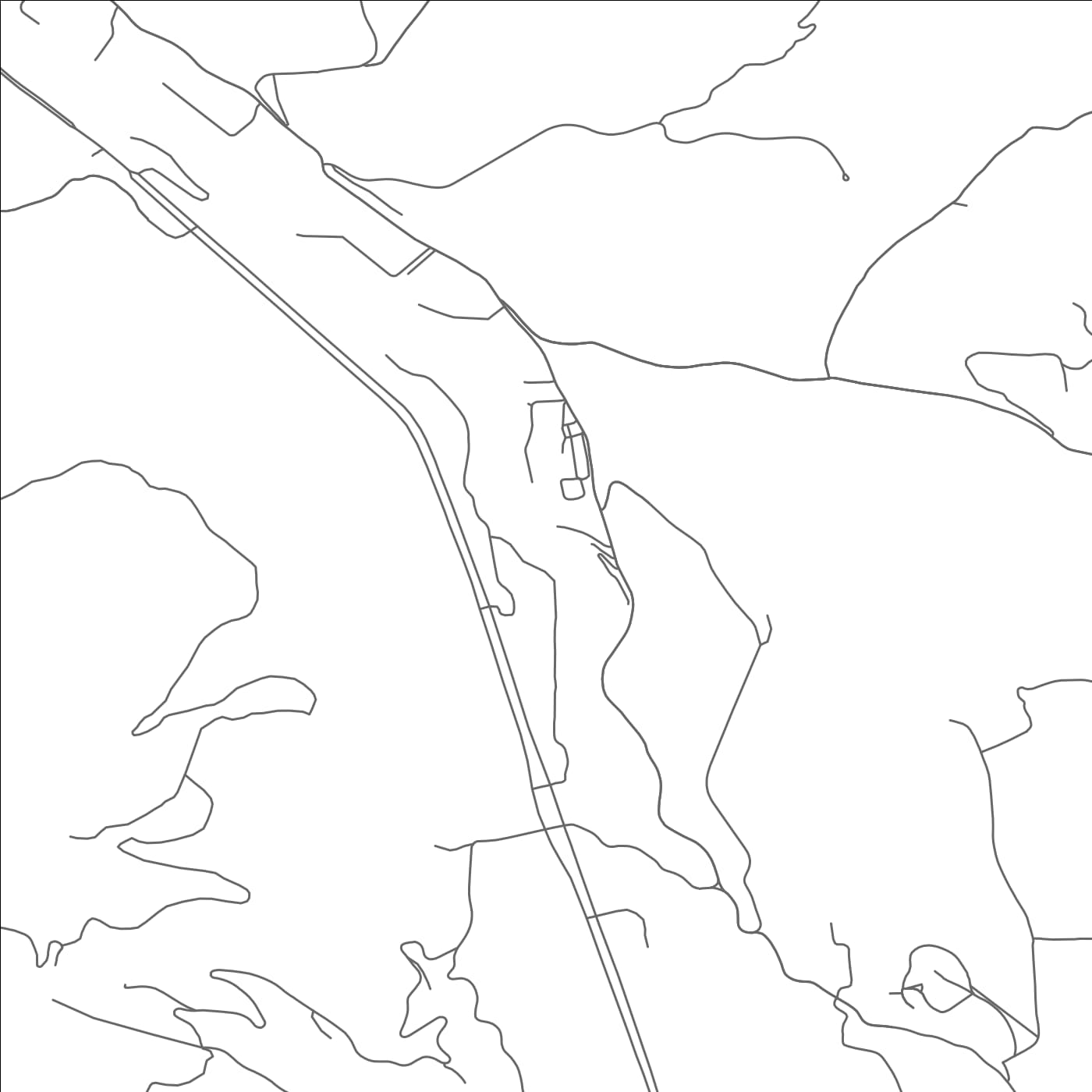 ROAD MAP OF WOODY CREEK, COLORADO BY MAPBAKES