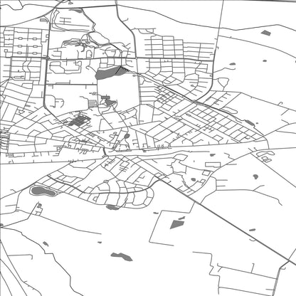 ROAD MAP OF BRAMMING, DENMARK BY MAPBAKES