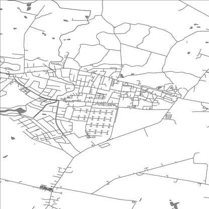 ROAD MAP OF DIANALUND, DENMARK BY MAPBAKES