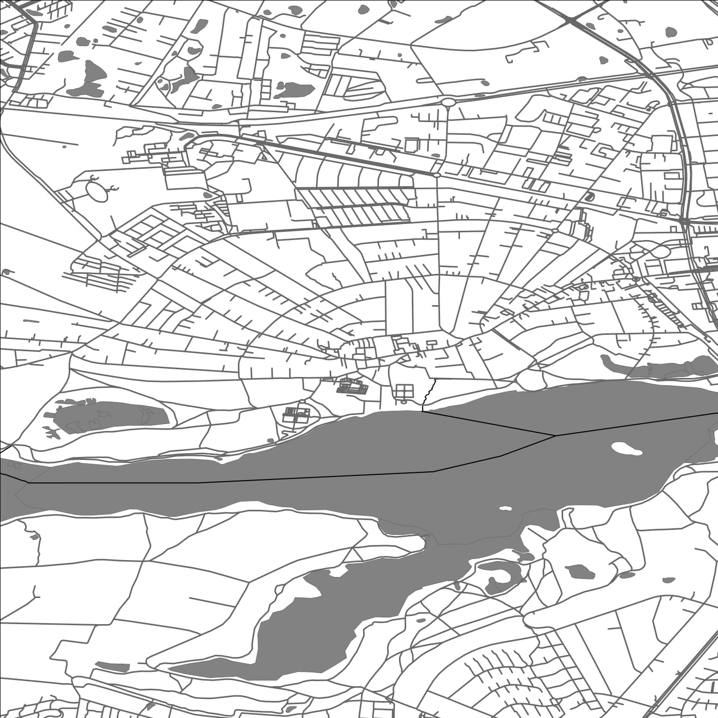 ROAD MAP OF FARUM, DENMARK BY MAPBAKES