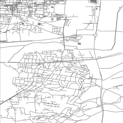 ROAD MAP OF GISTRUP, DENMARK BY MAPBAKES