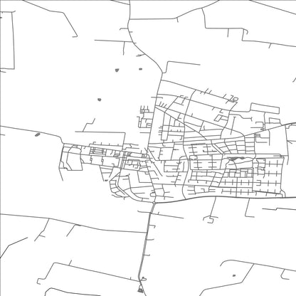 ROAD MAP OF HAVDRUP, DENMARK BY MAPBAKES