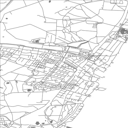 ROAD MAP OF HUMLEBÆK, DENMARK BY MAPBAKES