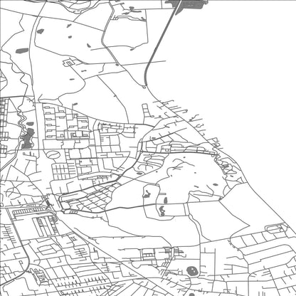 ROAD MAP OF KOKKEDAL, DENMARK BY MAPBAKES