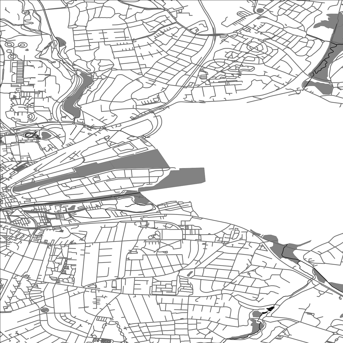 ROAD MAP OF KOLDING, DENMARK BY MAPBAKES