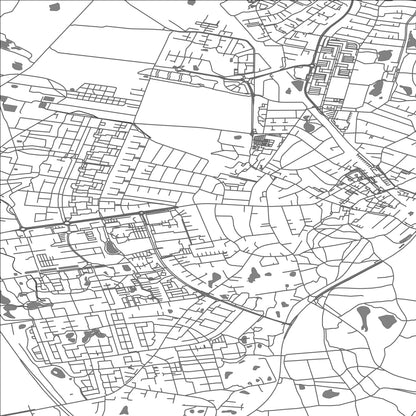 ROAD MAP OF LILLERØD, DENMARK BY MAPBAKES