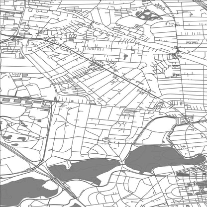 ROAD MAP OF SØBORG, DENMARK BY MAPBAKES