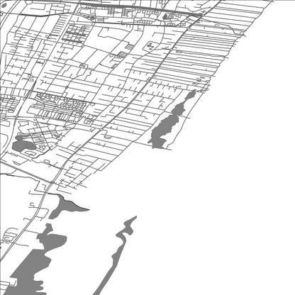 ROAD MAP OF SOLRØD STRAND, DENMARK BY MAPBAKES