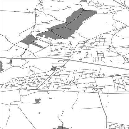 ROAD MAP OF TAULOV, DENMARK BY MAPBAKES