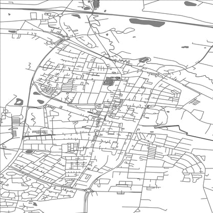 ROAD MAP OF VEJEN, DENMARK BY MAPBAKES