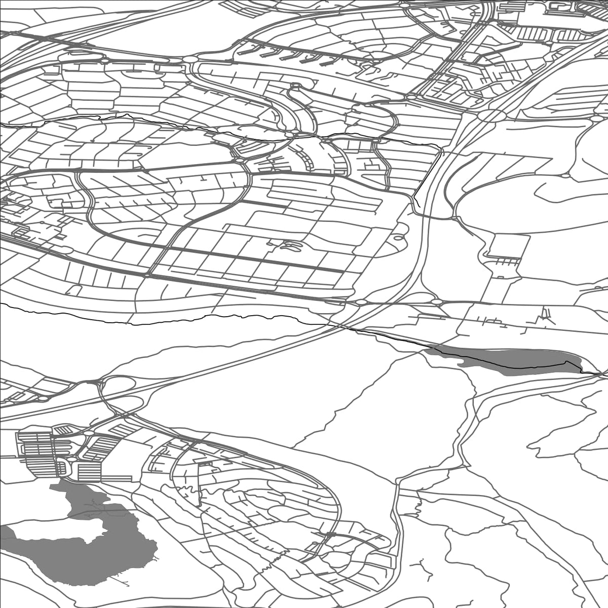 ROAD MAP OF GARÐAKAUPTUN, ICELAND BY MAPBAKES