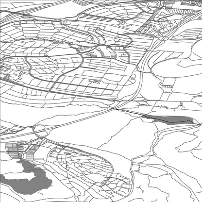 ROAD MAP OF GARÐAKAUPTUN, ICELAND BY MAPBAKES