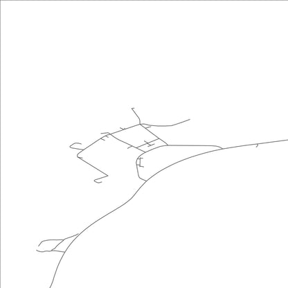 ROAD MAP OF HAFNIR, ICELAND BY MAPBAKES