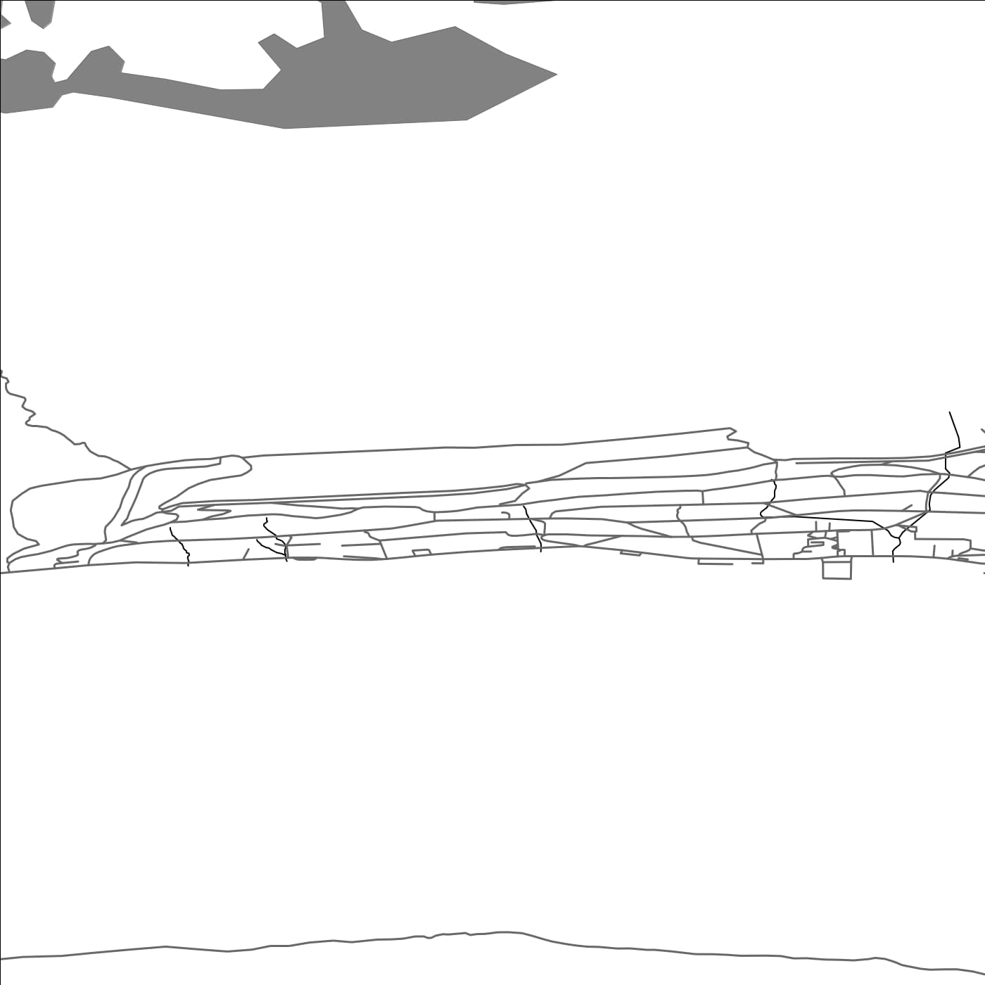 ROAD MAP OF NESKAUPSTADUR, ICELAND BY MAPBAKES