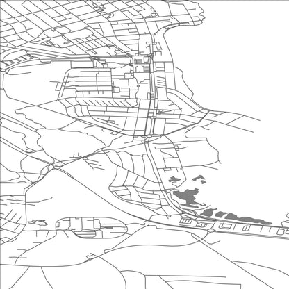 ROAD MAP OF NJARAVIK, ICELAND BY MAPBAKES