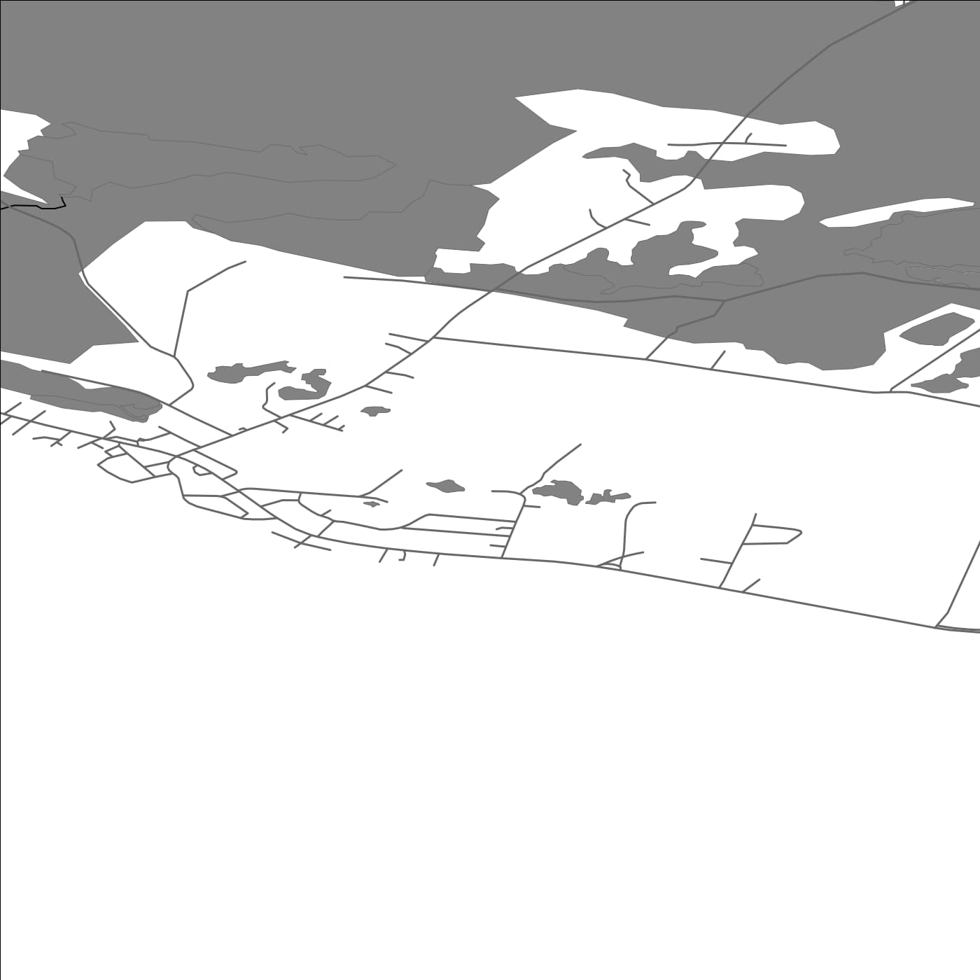 ROAD MAP OF STOKKSEYRI, ICELAND BY MAPBAKES