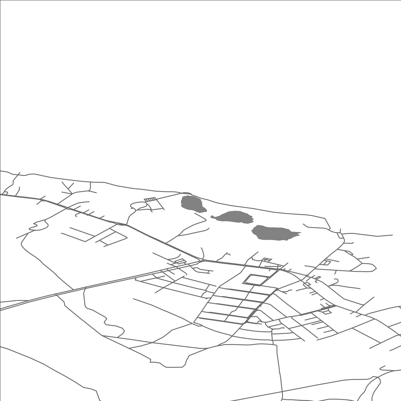 ROAD MAP OF UTSKALAR, ICELAND BY MAPBAKES