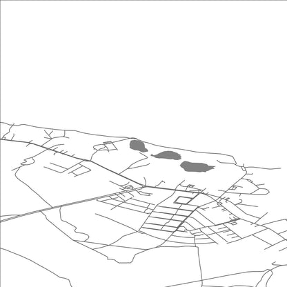 ROAD MAP OF UTSKALAR, ICELAND BY MAPBAKES