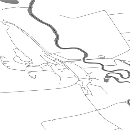 ROAD MAP OF VARMAHLID, ICELAND BY MAPBAKES