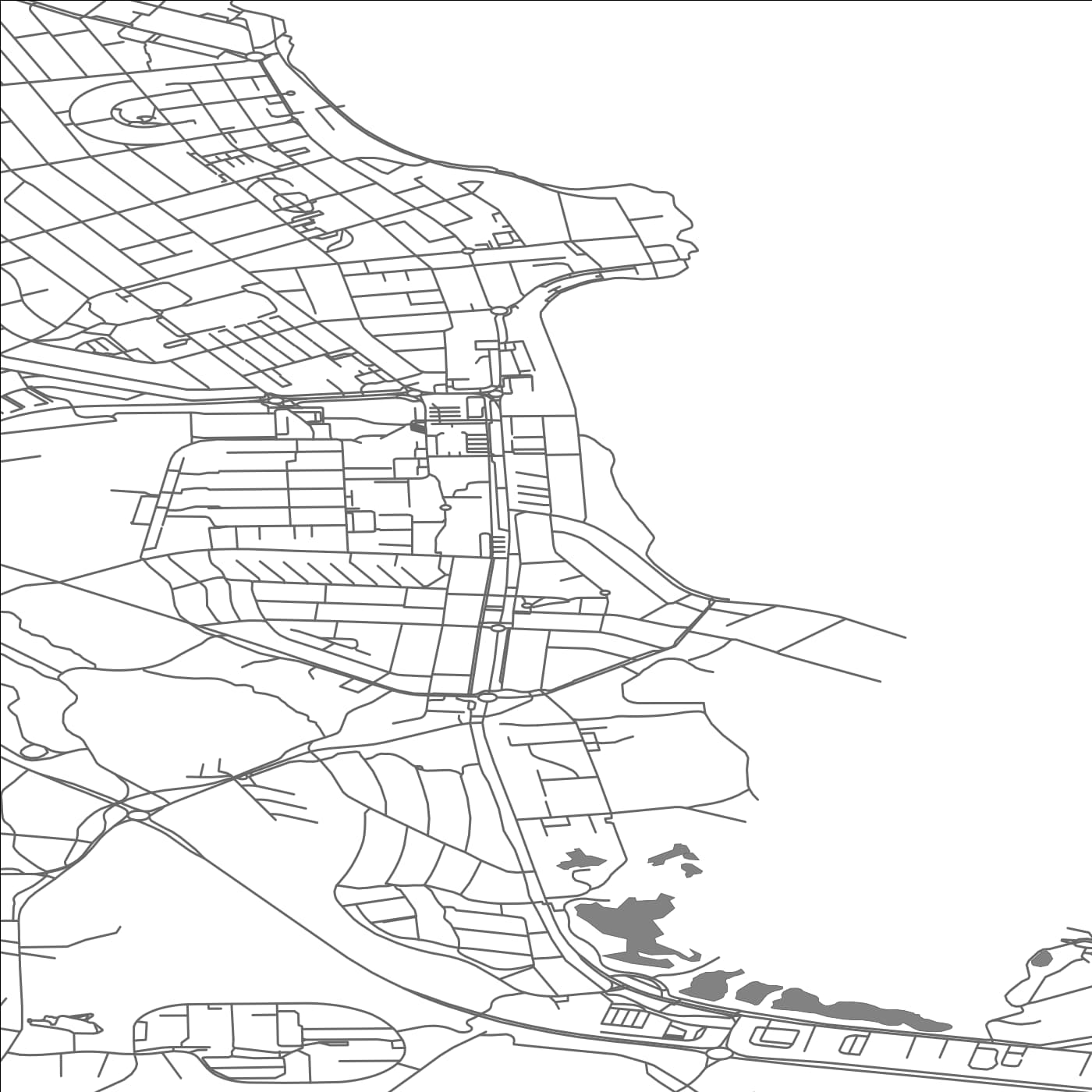 ROAD MAP OF YTRI-NJAROVIK, ICELAND BY MAPBAKES