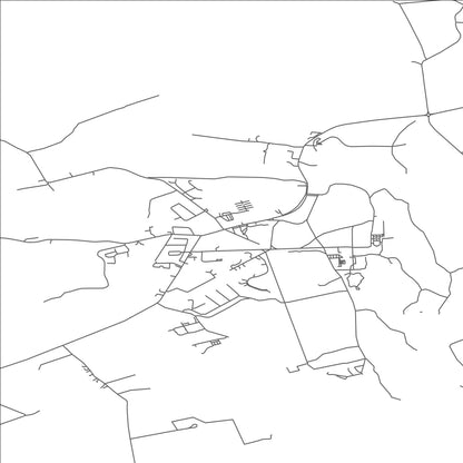 ROAD MAP OF ADARE, IRELAND BY MAPBAKES