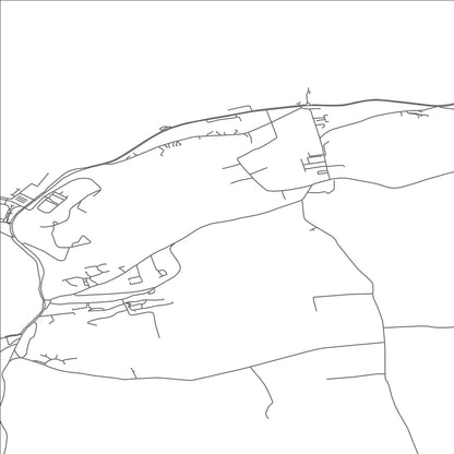 ROAD MAP OF AGHADA, IRELAND BY MAPBAKES