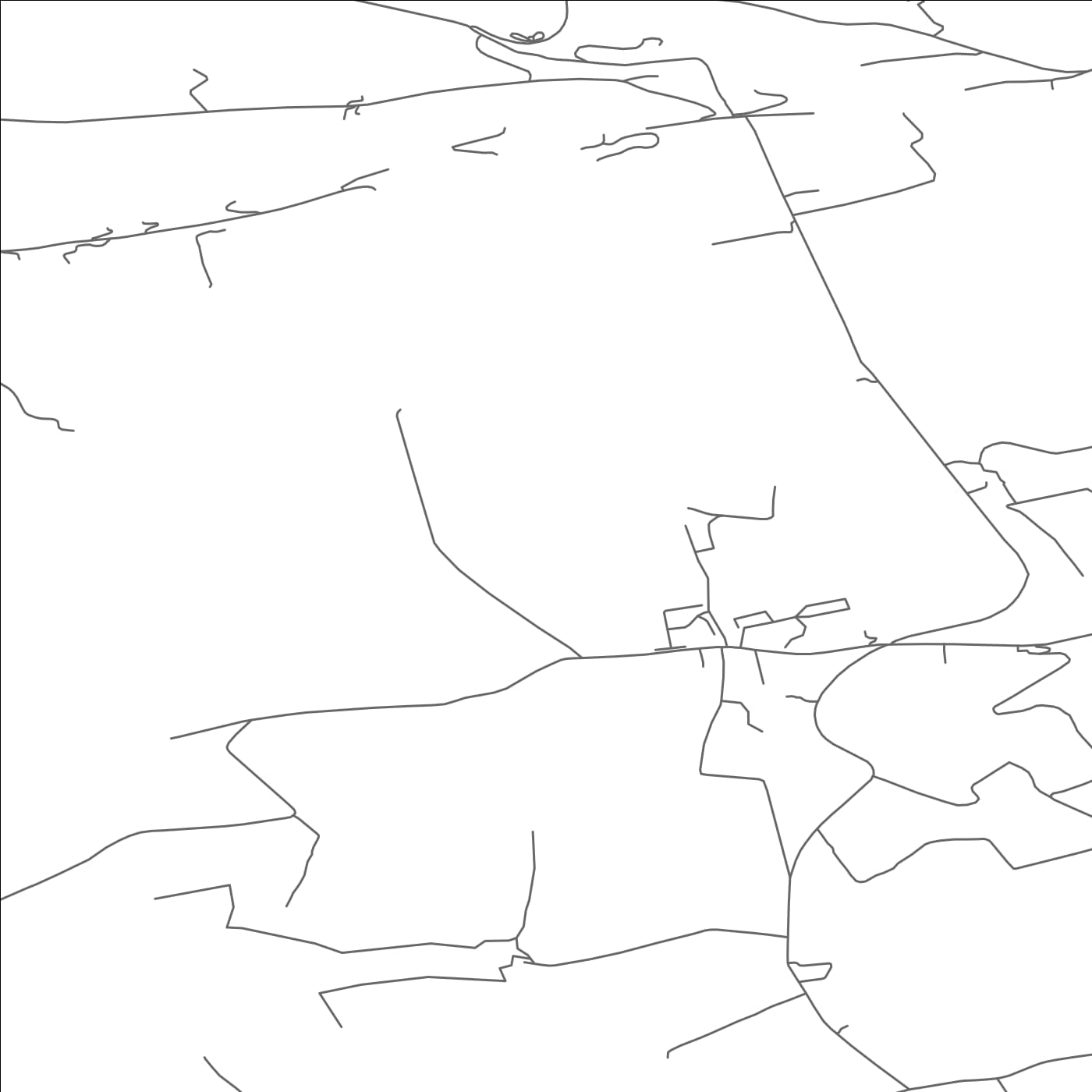 ROAD MAP OF AHERLA, IRELAND BY MAPBAKES