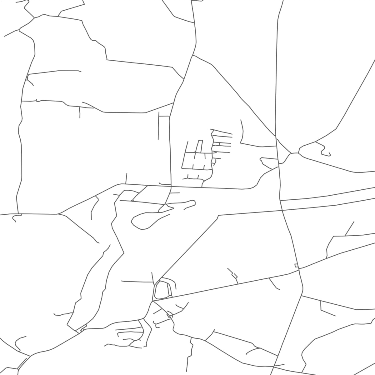 ROAD MAP OF ARDNACRUSHA, IRELAND BY MAPBAKES