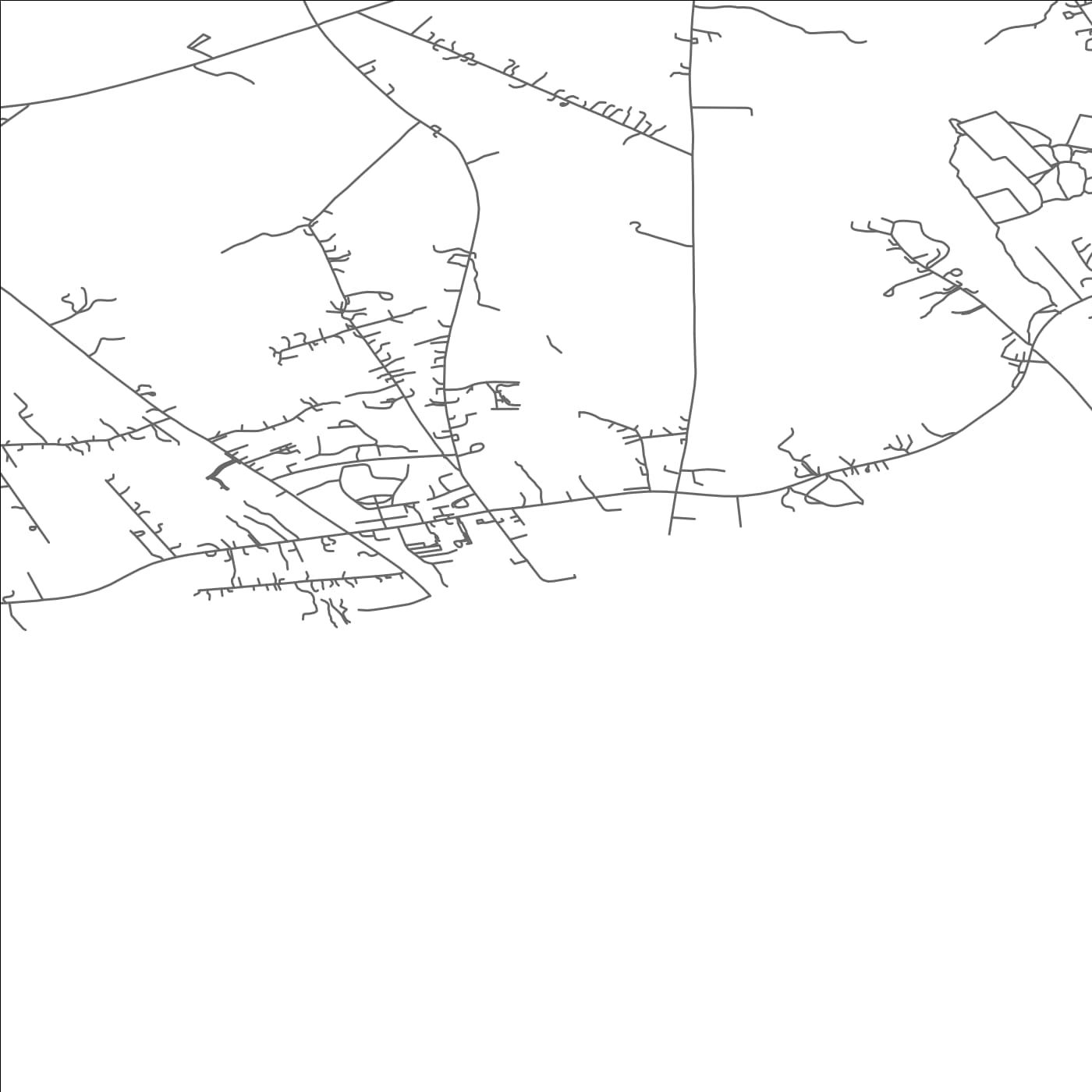 ROAD MAP OF BARNA, IRELAND BY MAPBAKES