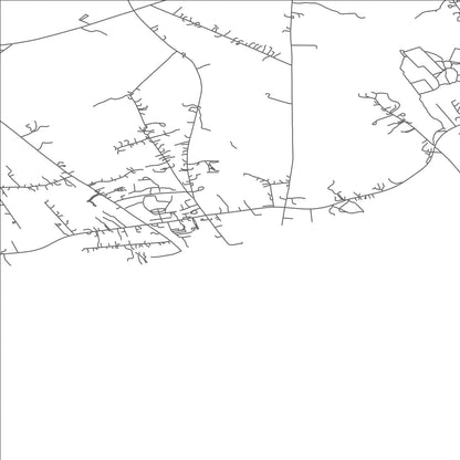 ROAD MAP OF BARNA, IRELAND BY MAPBAKES