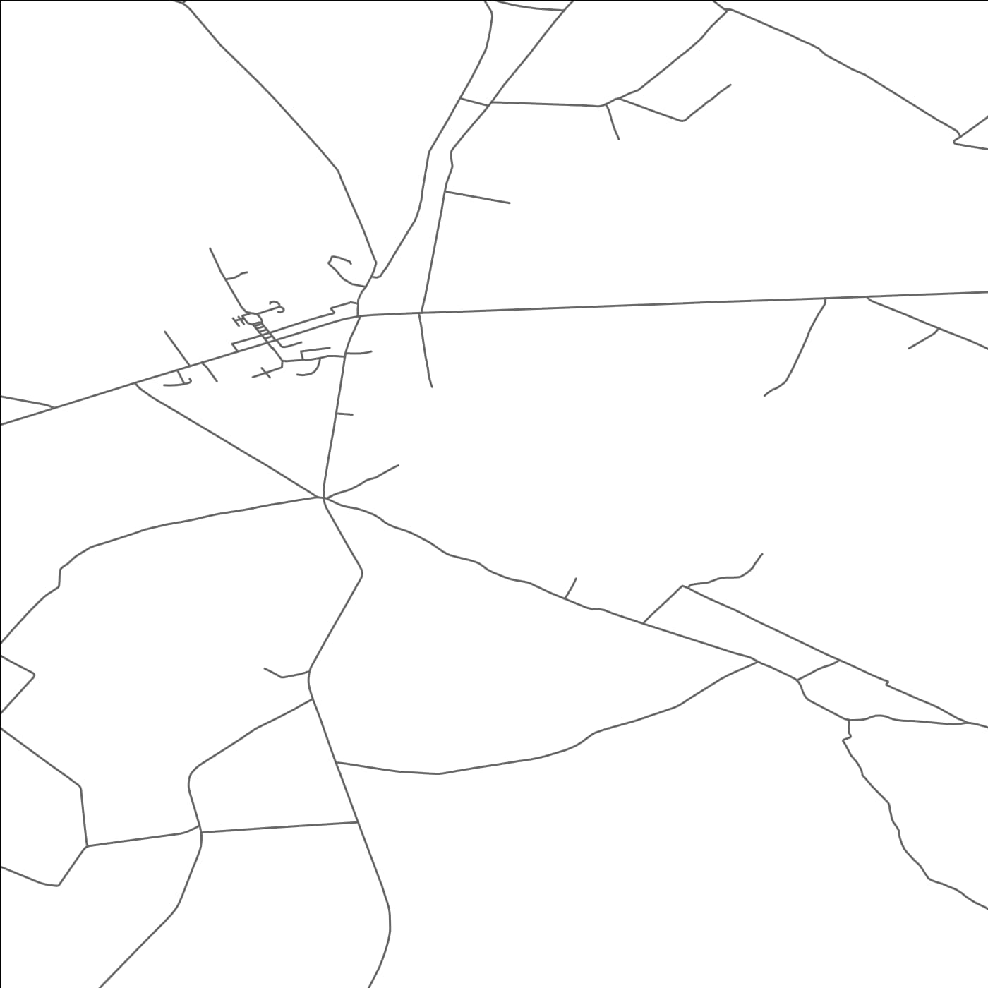 ROAD MAP OF BÉAL ÁTHA GHÁRTHA, IRELAND BY MAPBAKES