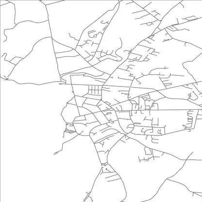 ROAD MAP OF BUNCRANA, IRELAND BY MAPBAKES