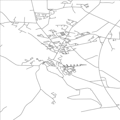 ROAD MAP OF CLAREMORRIS, IRELAND BY MAPBAKES