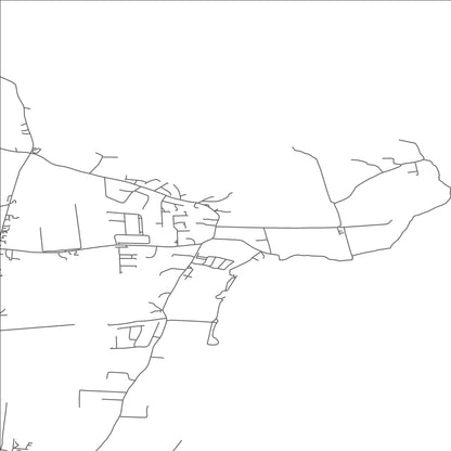 ROAD MAP OF CLOGHERHEAD, IRELAND BY MAPBAKES