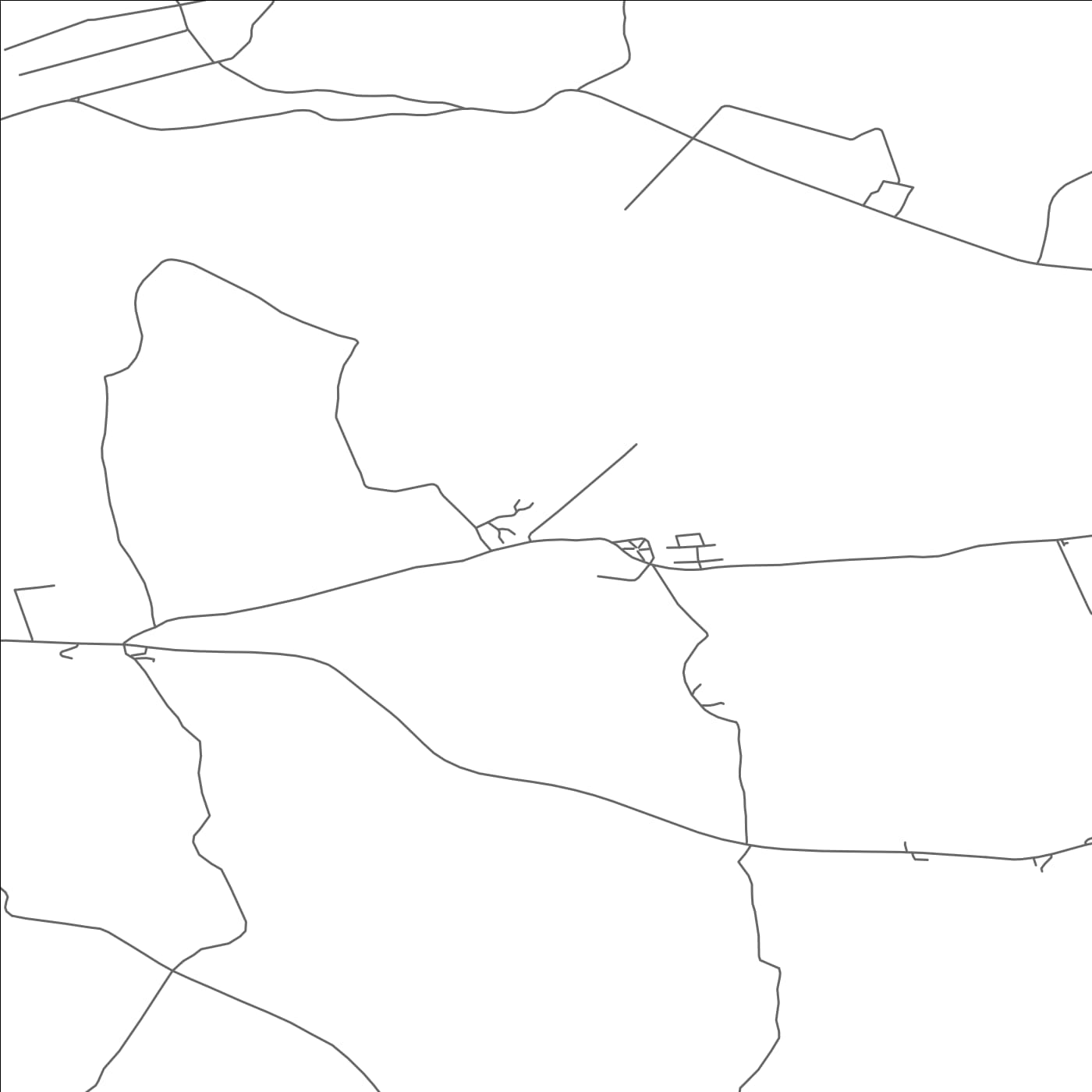 ROAD MAP OF CLONDULANE, IRELAND BY MAPBAKES