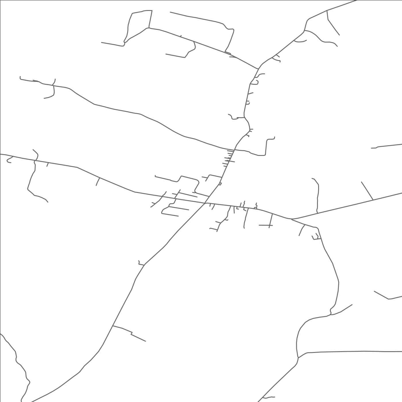 ROAD MAP OF CLONMELLON, IRELAND BY MAPBAKES